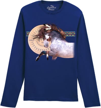 Paard Native Spirit The Coloured House Longsleeve T-shirt XXL