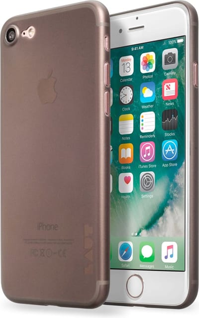 LAUT LAUT_IP7P_SS_BK Cover Zwart mobiele telefoon behuizingen