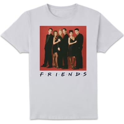 Friends Character Pose t-shirt - Wit - 3XL