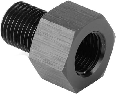 Oliedrukmeter adapter 1/8in NPT naar M10x1.0, reducer voor oliedrukmeter, vervangingsonderdeel voor motorolie systeem