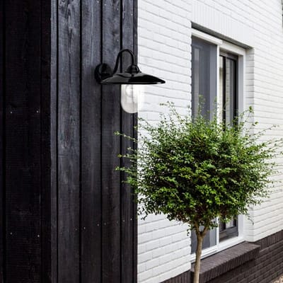 KS Verlichting Buitenlamp Brig Zwart met Smart WIFI LED