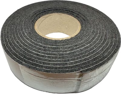 Zelfklevend Vilt op Rol XL - 5000x50x5 mm - Viltjes voor Stoelpoten - Meubelvilt Donkergrijs - Antikras