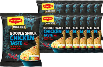 MAGGI Magic Asia Nudel Snack kip, 12 x 62g