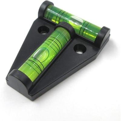 Mini T-type waterpas meetinstrument Driehoekig waterpas T-type waterpas Bubbelschelp Kunststof meetgereedschap