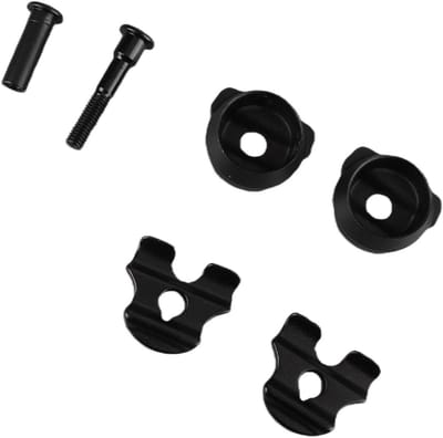 Zadelpenklem Fiets - Zadelklem Carbon - Fiets Zadel Vastzetten - Gereedschapsvrij Monteren - 59 g - Zilver