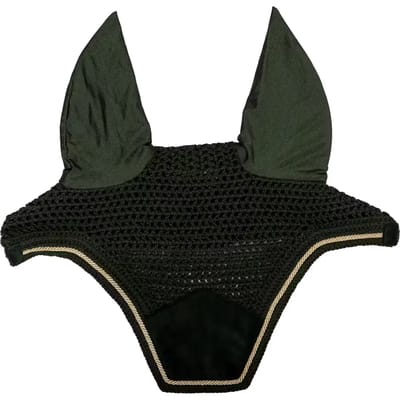 Kentucky Horsewear - Oornetje Wellington soundless velvet dennengroen