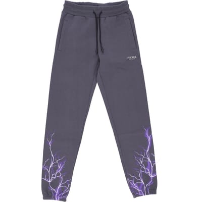 Lichtgewicht trainingsbroek voor heren Lightning grijs/paars