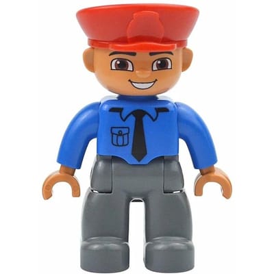 Grote Afmeting Poppen Bouwsteen Familie Figuren Boer Prinses Piraat Werker Politie Groot Karakters Blokken Compatibel met Duplo Speelgoed