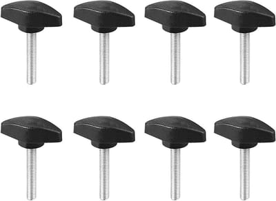 T-Shape Handgrepen en Klemmen 35mm, 8 Stuks Handvatten voor Machine Gereedschap en Klussen