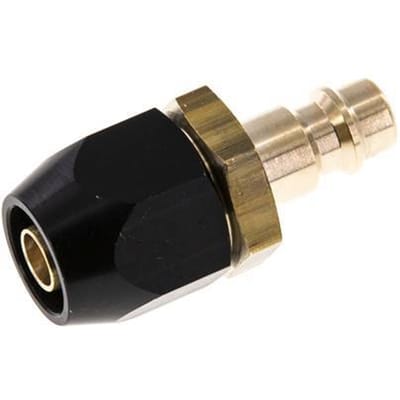 Messing DN 7.2 (Euro) Luchtkoppeling Insteeknippel 8x14 mm Push-On