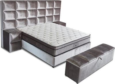 Eric kuster Style Boxspring – Boxspring met opbergruimte 180x200 inclusief Micropocket matras 30cm Venezia