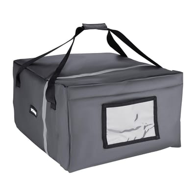 Vogue Geïsoleerde Pizza Bezorgtas Grijs 495x495x320mm - Vogue FR224