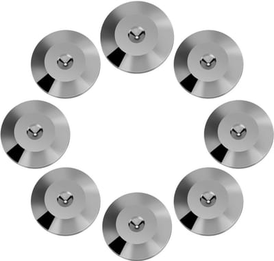 Dailygoody - Spikes Washers - Speaker voetmatten - Shock absorptie - Koper - Universele bas pads - Geschikt voor alle spike voeten - 8 Stuks