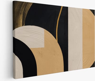 Saammp Muurcirkel Hout - Schotse Hooglander Koe in de wei - Landschap - Dieren - Natuur - Ø 80 - Wandcirkel - Wanddecoratie Cirkel - muurdecoratie Woonkamer - Slaapkamer decoratie - Rond Schilderij