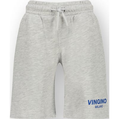 Vingino Boys Basic-short Short Fearless Grey Melee Size: 10 | Trousers Outlet | Unisex | Grijs