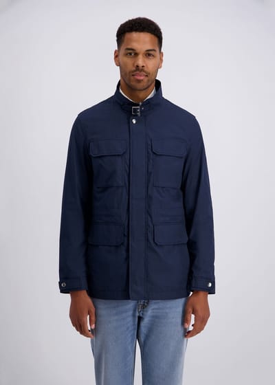 pierre cardin field jacket met moderne pasvorm