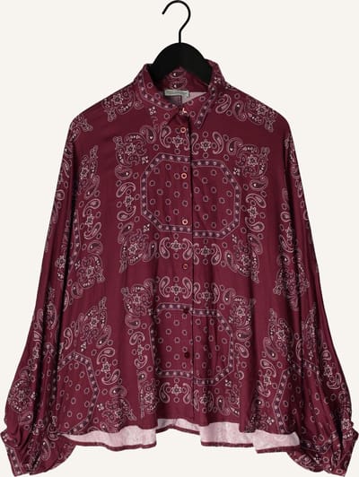 Amaya Amsterdam Louise Blouses Dames - Bordeaux - Maat M
