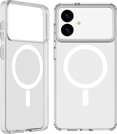 Cellularline Clear Mag Hoesje - Geschikt voor Samsung Galaxy S26 Plus - MagSafe & Anti-Yellow & Antibacterieel - Transparant