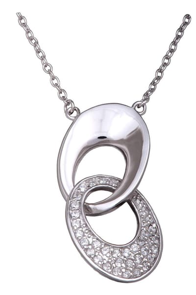 Orphelia ZH-4513 - Collier 40 cm - Zilver 925 - Zirkonia