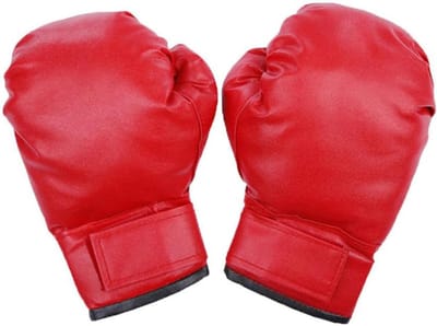 Kinder Bokshandschoenen - Sparring Wanten - Training Sport - Ventilatie Ontwerp - 30x20x17 cm - Rood