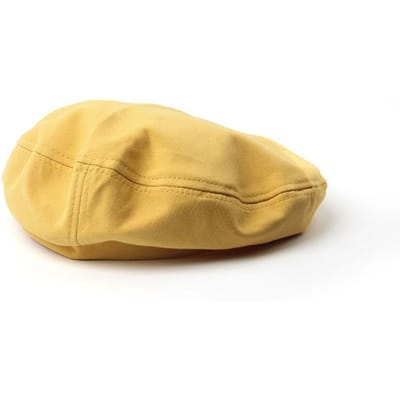 Japanse Katoenen Baret Hoeden Effen Kleur Britse Schildershoed Retro Platte Pet Dames Meisje beige