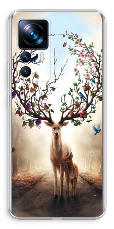 Case Company® - Hoesje geschikt voor Xiaomi 12T hoesje - Seasons Change - Soft Cover Telefoonhoesje - Bescherming aan alle Kanten en Schermrand