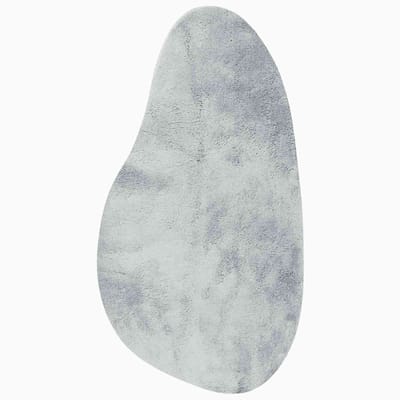 vidaXL - Vloerkleden - HUARTE - Grijs - 100 - x - 200 - cm - Polyester
