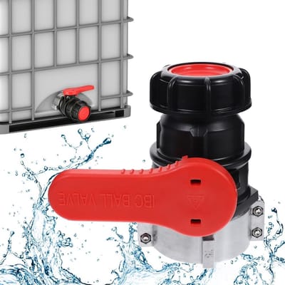 Dailygoods - IBC Adapter Kogelkraan voor Regenwatertank en Container