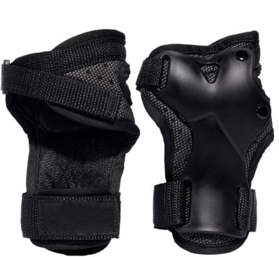 Polsbeschermers - Skate armbanden - Sport Bescherming - Versterkte Handpalm - Maat M - Zwart