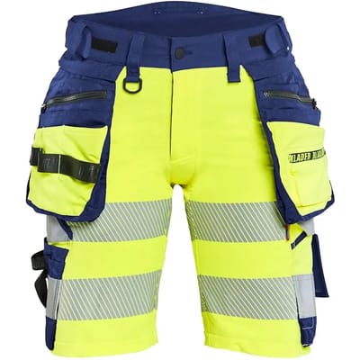 Short hoge zichtbaarheid 4D stretch voor dames Blaklader