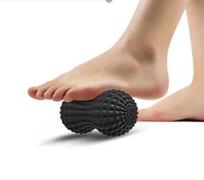 Stunq® Trigger Point Ball Double Lacrosse Massage Fascia Ball voor rug Nek Schouders Wervelkolom Benen Heupen Deep Tissue Physio Balls Deep Tissue Massage Yoga Massage Balls