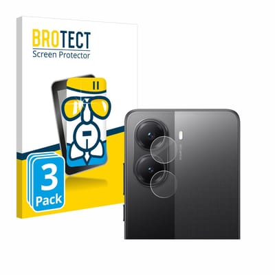 Screenprotector 3 Stuks voor Xiaomi Poco X7 Pro (ALLEEN Camera Lens) Beschermglas transparant