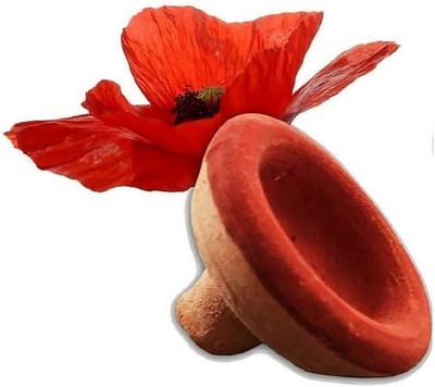 Aker Fassi - Marokkaanse lippenstift en wangkleur met natuurlijke klei van klaprozen en granaatappel - Traditionele Marokkaanse cosmetica
