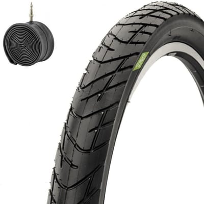 Fietsbanden Set - Banden en binnenband - Comfortabel Fietsen - Inclusief binnenband - 26 Inch - Zwart