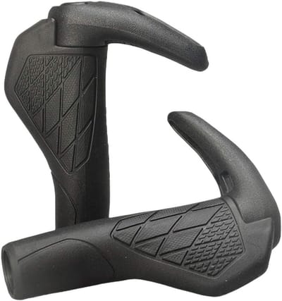 Fietsstuur Handvatten - Fietshandvatten Ergonomisch - Comfortabel Fietsen - Antislip Textuur - 143x55mm - One Color