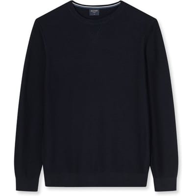 OLYMP - Trui Knitwear Donkerblauw - Heren - Maat XXL - Modern-fit