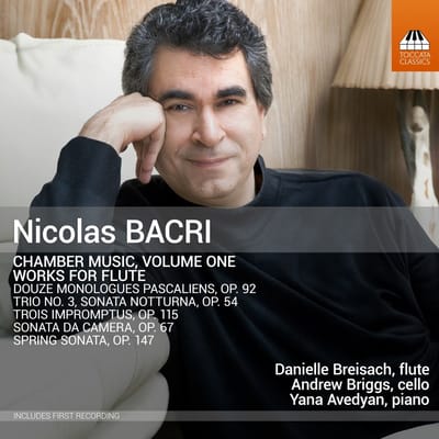 Danielle Breisach, Yana Avedyan, Andrew Briggs - Barcri: Chamber Music Volume One: Works For Flute (CD)