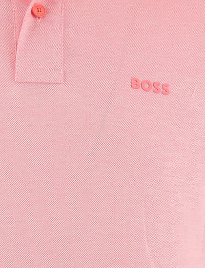 poloshirt korte mouw Boss orange roze