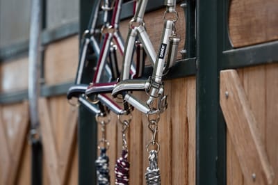 Eskadron Headcollar Pin Buckle Shetland Blackberry