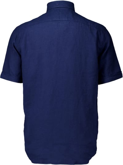 Giordano - Overhemd Donkerblauw Giordano Korte Mouw Overhemd Donkerblauw 516009