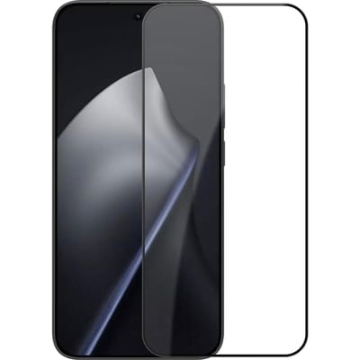 Nillkin CP+ Pro schermbeschermfolie voor Xiaomi 15T Pro / 15T, gehard glas, volledige lijm, zwart