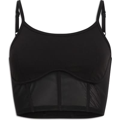 Superdry Sport Tech Corset Mouwloos T-shirt Zwart S Vrouw
