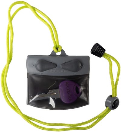 Aquapac Keymaster Micro - Waterdicht sleuteltastje - Grijs - Waterdicht tasje voor airtag