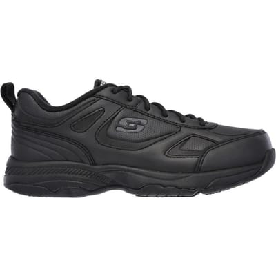 Skechers Dames/Dames Dighton-Bricelyn SR Leer Relaxed Fit Veiligheidsschoenen (Zwart)