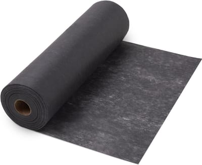 Tafelloper 30 cm x 30 m, moderne decoratieve tafelbanden voor bruiloften, eerste communie, doop, welkomstfeest, tafeldecoratie, herbruikbaar, eenvoudig op maat te snijden (zwart)