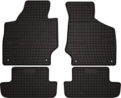 Wielganizator SolidPRO Serie - Rubberen Auto Matten - Audi TT II 8J Cabrio - Zwart - Maatwerk