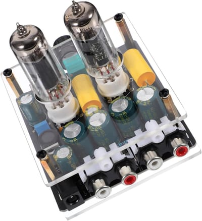 Buizen Voorversterker - Hifi Audio - Geluid Verbeteren - Rijke Luisterervaring - 7.5 x 11 x 3.2 cm - Diverse kleuren
