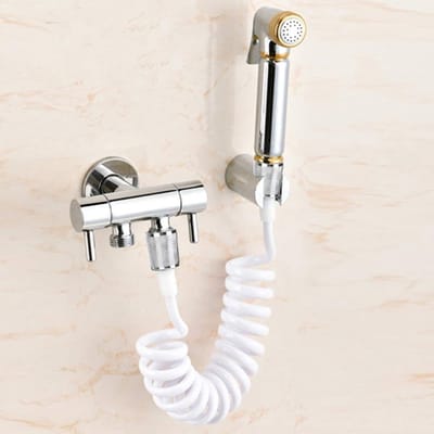 Dailygoods- Douche Slang 2 Meter - Flexibele Douche Slang - ABS Kunststof - Schokbestendig - Eenvoudige Installatie - Duurzaam en Onderhoudsvriendelijk - Douchekop Slang