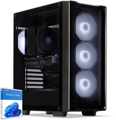 Sedatech Advanced Gaming PC Compact • AMD Ryzen 7 5700X 8x 3.4GHz • Geforce RTX3050 • 32Gb RAM • 1Tb SSD M.2 • WiFi • Windows 11 • Desktop computer