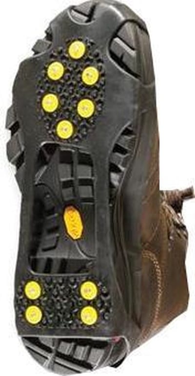 Penguin Anti-slip Zolen - Snowsteps Zwart Maat 39-46 - Sneeuwgripzolen